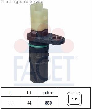 Купити 90555 Facet Датчик положення (оборотів) коленвалу