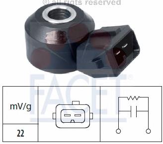 Датчик самозаймання Facet 93234