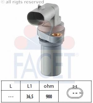 Купити 90440 Facet Датчик положення (оборотів) коленвалу