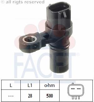 Датчик швидкості Facet 90441 ціна, від 18.05 USD