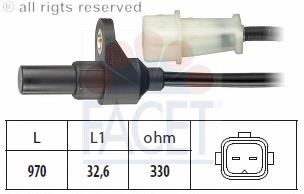 Датчик положення колінвала Vernet CS0193