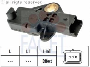 Датчик обертів колінвалу Facet 90524 ціна, від 13.60 USD