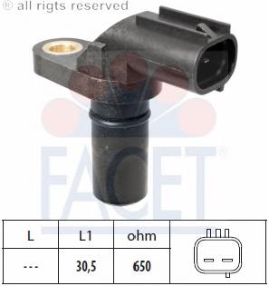 90522 Facet Датчик швидкості спідометра