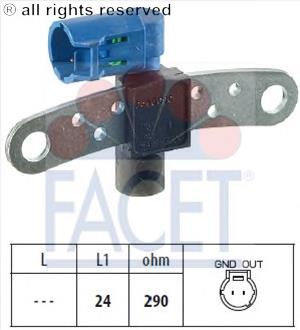 Датчик колінвала 90540 Facet
