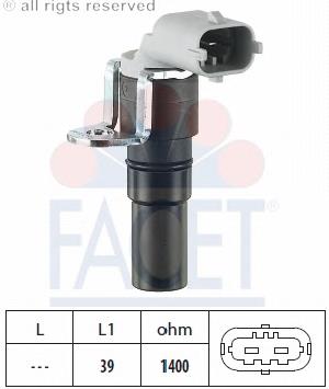 Купити 90327 Facet Датчик положення (оборотів) коленвалу
