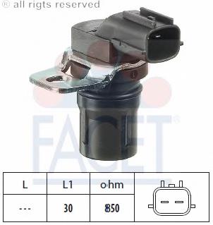 Датчик швидкості Facet 90322 ціна, від 16.92 USD