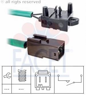 Датчик включення зчеплення Facet 71214 ціна, від 10.61 USD