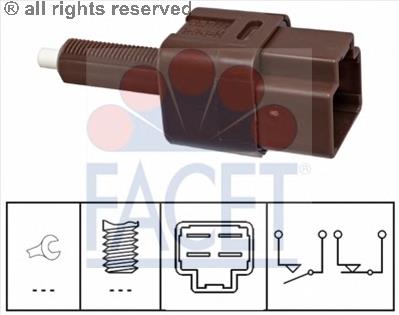 Датчик включення зчеплення Facet 71276 ціна, від 10.45 USD
