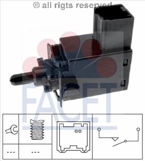Датчик включення зчеплення Facet 71242 ціна, від 12.86 USD