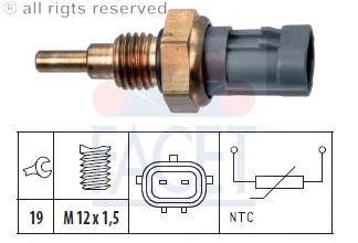 Термодатчик охолоджуючої рідини Facet 73351 ціна, від 8.97 USD