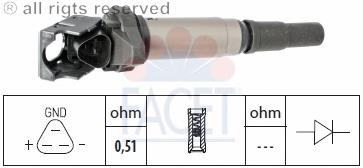 Купити 96375 Facet Котушка запалювання