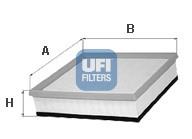 Елемент повітряного фільтра UFI 3006700 ціна, від 7.82 USD