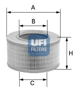 Елемент повітряного фільтра UFI 3003801 ціна, від 6.35 USD
