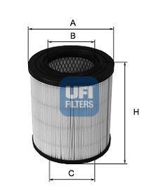 Купити 2727100 UFI Автомобільний фільтр повітря