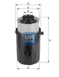 Купити 2723100 UFI Автомобільний фільтр повітря