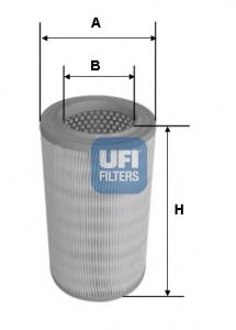 Фільтр повітряний UFI 2763000