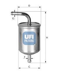 Купити 3153000 UFI Фільтр-відстійник палива грубої очистки