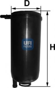 3107100 UFI фільтр паливний
