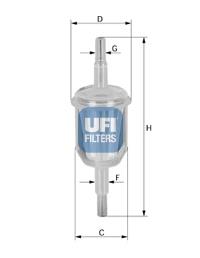 Фільтр паливний 3101500 UFI