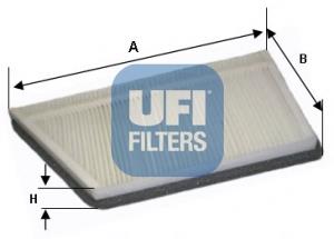 Фільтр салону 5304400 UFI