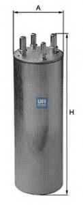 3184900 UFI фільтр паливний