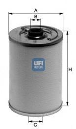 Фільтр тонкого очищення палива UFI 2105100 ціна, від 4.82 USD