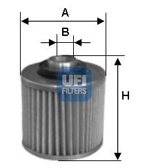 Фільтр масляний 2551400 UFI