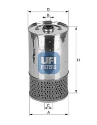 2549901 UFI Фільтр масла