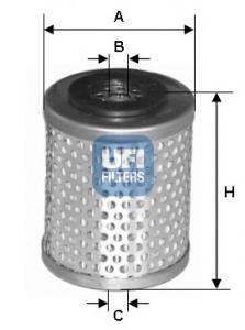 Купити 2666300 UFI Фільтр-відстійник палива грубої очистки