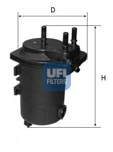 Фільтр паливний UFI 2405100
