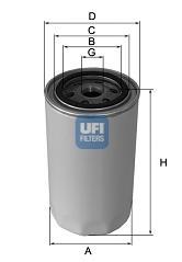 Фільтр масляний UFI 2344000