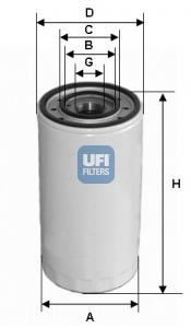 Масляний фільтр 2330300 UFI