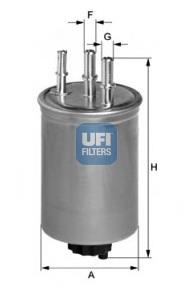 2444500 UFI фільтр паливний