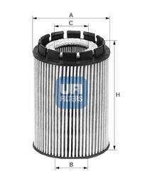 Масляний фільтр двигуна UFI 2505300 ціна, від 4.49 USD