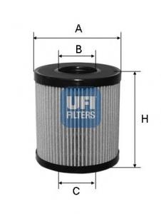 Масляний фільтр 2506000 UFI