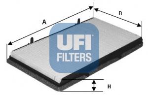 Фільтр повітряний обігрівача UFI 5313100 ціна, від 6.93 USD