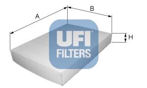 Фільтр салону 5311300 UFI