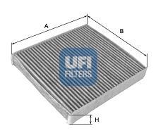 Купити 5410100 UFI Фільтр салону вугільний