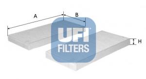 Фільтр повітряний обігрівача UFI 5310800 ціна, від 5.94 USD