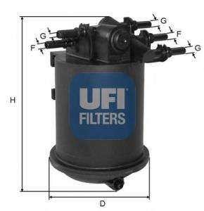 Фільтр паливний UFI 2408600