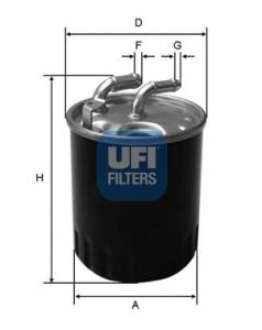 2407700 UFI Фільтр палива