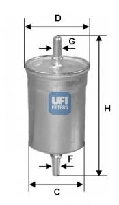 Фільтр паливний 3192300 UFI