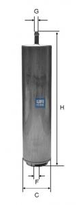 3185100 UFI Фільтр палива