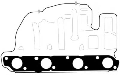 Купити 4S7Q9448EC Ford Прокладка колектора