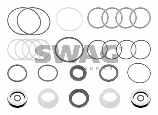 Ремкомплект рульової рейки (механізму) г/у, (комплект ущільнень) 10926241 Swag
