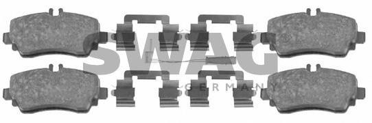 Гальмівні колодки Swag 10916439 ціна, від 25.21 USD