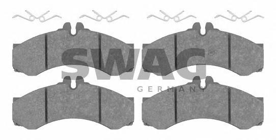 Гальмівні колодки Swag 10916164 ціна, від 24.54 USD