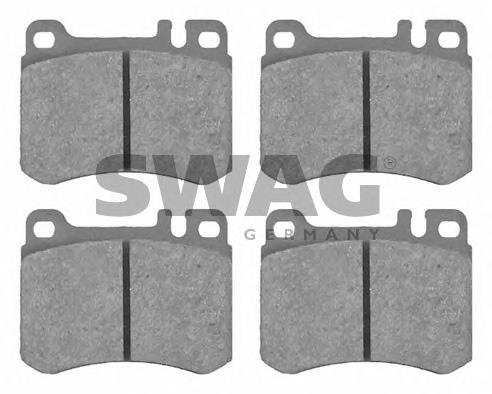 Передні тормозні колодки A0014208520 Mercedes