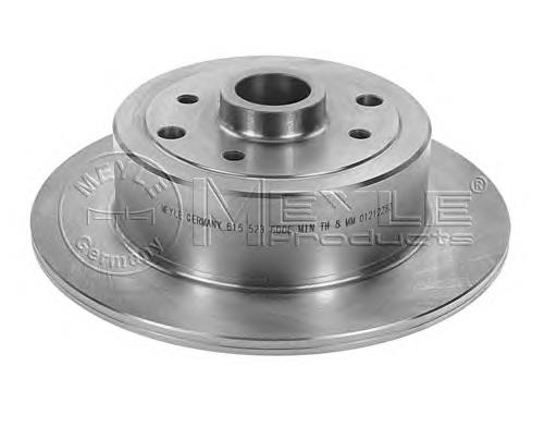 Купити 6155236006 Meyle Диск заднього гальма