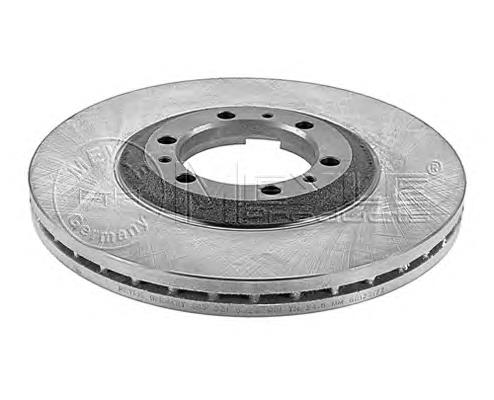 Диск переднього гальма Meyle 6155216029 ціна, від 42.88 USD